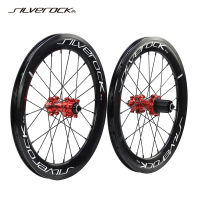 SILVEROCK SR40-HUB002ล้อโลหะผสม16บวก1 3/8 349ดิสก์เบรกตรงดึง40มิลลิเมตร Aero รายละเอียดสูงกระโดดหลุมสำหรับ JAVA FNHON GUST K3บวกแผ่นพับจักรยานเมืองจักรยานล้อ