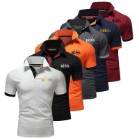 Men New Brand Polo Shirts Summer Fashion Sportswar Short Sleeve Polos Business Badminton Soccer Jerseys Golf Shirts Male