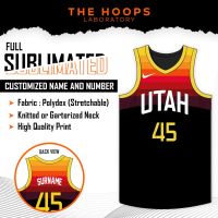 THL NBA Utah Jazz "Dark mode" City Edition  Full Sublimation jersey (TOP)