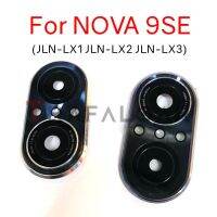 สำหรับ Nova 9 SE ฝาหลังกระจกกล้องถ่ายรูปพร้อมอะไหล่ที่ยึดเฟรม JLN-LX1 JLN-LX3 JLN-LX2