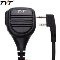 TYT MD-380 2 Pin PTT Remote Rainproof Shoulder Speaker Mic For TYT MD-380 MD-390 TH-UV8000D/E Walkie Talkie MD-380G Ham Radio