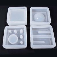 Multifunctional Silicone Moulds DIY Handcraft Storage Box Making Mold Practical Mobile Phone Holder Decorative Craft DIY Mould