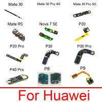 สัญญาณเสาอากาศ WIFI Flex Cable สำหรับ Huawei Mate 30 Pro 4G 5G Mate RS Nova 7SE P8 p9 P20 P30 P40 Pro PCB ลำโพงอะไหล่-sg7f