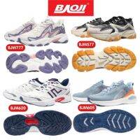 พร้อมส่งผ้าใบพื้นวิ่ง BAOJI BJM607 BJM532 ไซส์ 41-45