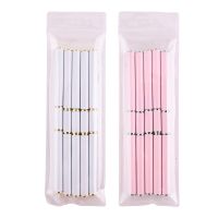 Dual-ended Nail Brush Acrylic Nail Art Brushes Professional Gel Nail Polish Liner Flower Painting Drawing Manicure Tools Artist Brushes Tools