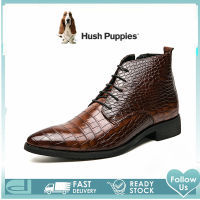 Hush Puppies รองเท้าผู้ชาย รองเท้าเชลซี รองเท้าผู้ชาย รองเท้าหนังผู้ชาย รองเท้าบูท รองเท้าบูท ผู้ชาย รองเท้าหนัง HOT ●8/27▼❒