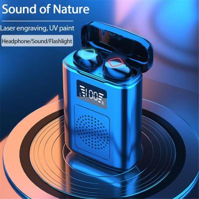 M6 TWS Touch Bluetooth Wireless Earphone Stereo Headset IPX7 waterproof Noise Reduction Gaming Headphones With Bluetooth Speaker