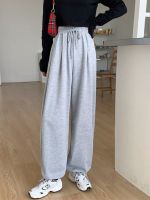 【CW】 Gray Sweatpants for 2021 New Baggy Fashion Oversize Pants Balck Trousers Female Joggers Streetwear