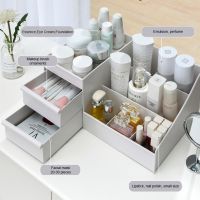 【YD】 Large Capacity Makeup Organizer Storage Brushes Holder Desktop Jewelry Make up Tools Drawer
