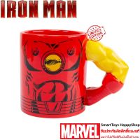 แก้วน้ำเซรามิคสินค้าลิขสิทธิ์แท้นำเข้าจากออสเตรเลีย MARVEL IRON MAN Mug With 3D ARM Limited Edition