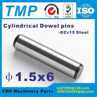 50 pieces/Lot 1.5x6mm Locating Pins/Dowel pins/Cylindrical position pins For Mechanical Uses-TLANMP Material:Steel GCr15