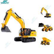 100%authentic 1 35 Engineering Vehicle Model Simulation Excavator Dump