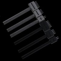 【CW】 Group 4mm pitch 2/4/6 leather punching tool row interval hole craft round