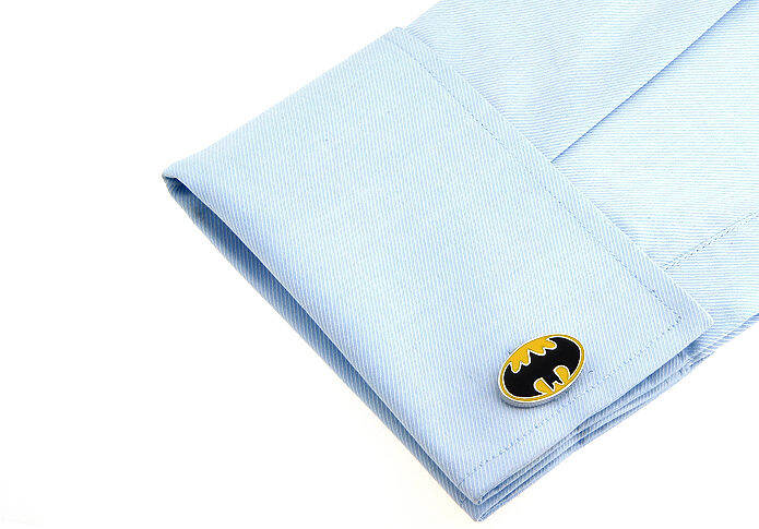 igame-bat-cufflinks-สีเหลืองแปลกฮีโร่ออกแบบทองเหลือง-cuff-links-จัดส่งฟรี-yrrey