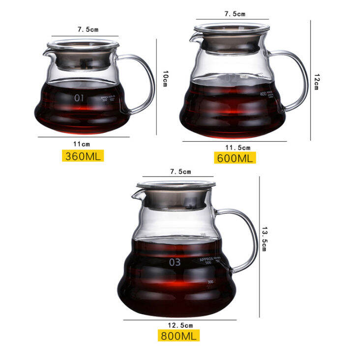 gf-ทนความร้อนได้กาต้มน้ำ-ที่เสิร์ฟกาแฟ-แก้ว-borosilicate-carafe-สำหรับยกเทกาแฟ360ml-600ml-800ml