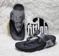 รองเท้าแตะผู้หญิง fitflop รุ่นเพ็ดกรมรองเท้าแตะแบบมีหัวของผู้หญิงสีตรงปก