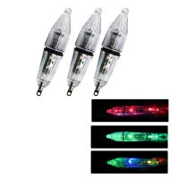 3Pcs Waterproof Fishing Lights LED Flashing Mini Deep Drop Underwater Lights Fish Lure Fish Light