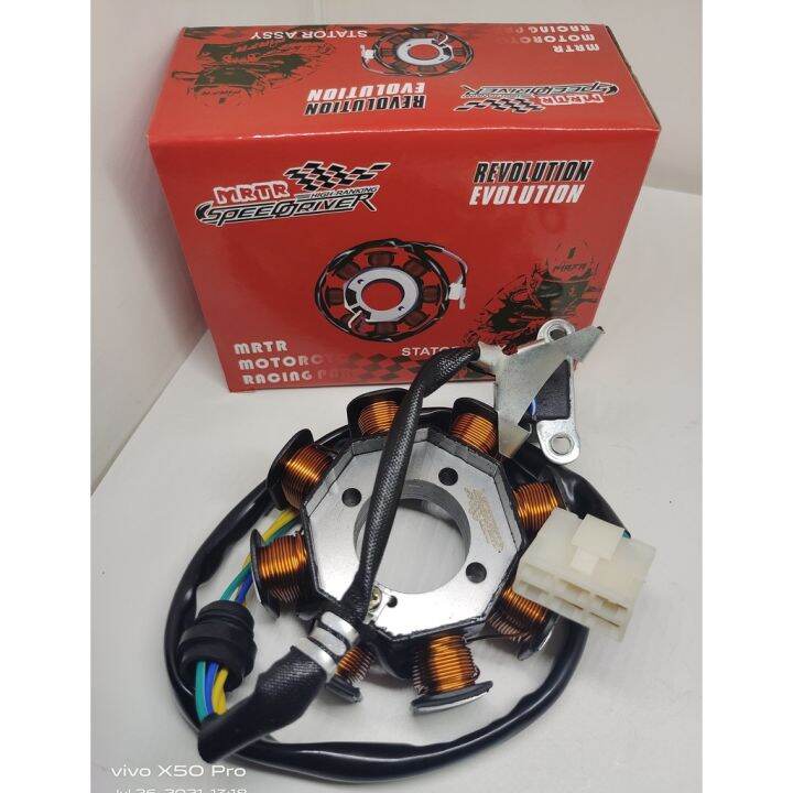 ♔STATOR COIL ASSY RUSI TC 125(4 WIRE) Lazada PH