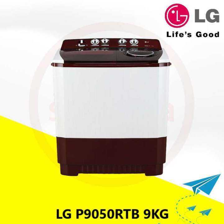 LG P9050RTB Mesin Cuci Twin Tub - 2 Tabung Kapasitas 9Kg | Lazada Indonesia