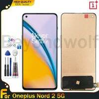 Beyondwolf หน้าจอ TFT สำหรับ OnePlus Nord 2 5G DN2101 DN2103สัมผัสหน้าจอ LCD หน้าจอดิจิตอลแทนการประกอบสำหรับ OnePlus Nord 2 5G