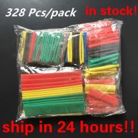 328PCS Polyolefin Insulation Heat Shrink Tubing Tube Sleeve Wrap Wire Assortment Shrinkable Tube Wrap Wire Cable Sleeves Set Hot