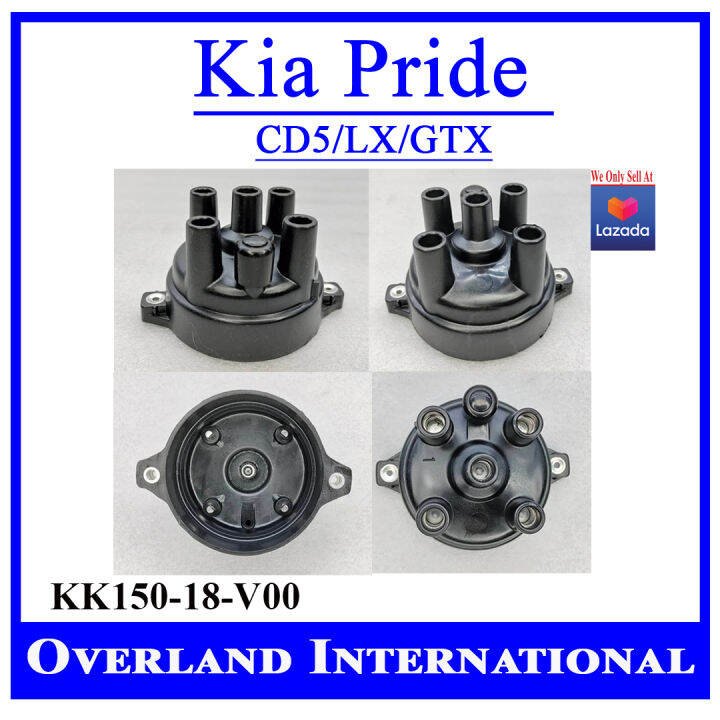 DISTRIBUTOR CAP MECHANICAL TYPE Kia Pride CD5 / LX / GTX KK15018V00