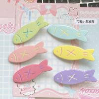 2023 Cute Candy Color Cartoon Fish Hairpin for Children Korean Sweet y2k Girls Colorful Mini Hair Clip Hair Accessory Wholesale