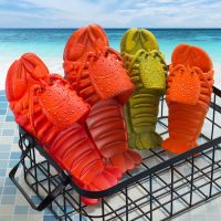 Internet Parent-Child Slippers Men And In Summer Crayfish Childrens Slippers Beach Sandals Use