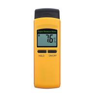 เครื่องวัดความชื้น 4 PIN Digital Moisture Meter Damp Detector เครื่องวัดความชื้นสำหรับไม้ผนังคอนกรีตปูนปลาสเตอร์อิฐคาราวานเรือและวัสดุอื่นๆ