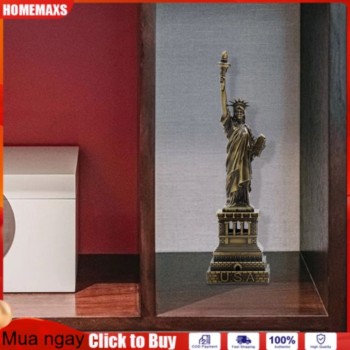 HOMEMAXS Statue Liberty Desktop Decor Light House Decorations Home ...