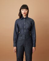 THE NAVY - Denim shirt - เสื้อเชิ้ตยีนส์ผูกหลัง