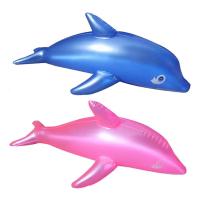 Dolphin Inflatable Toy Dolphin Inflatable Pool Toy Lovely Inflatable Dolphin Fish Beach Swimming Pool Party Children Toy Kids Gift For Party Birthday Beach Deco realistic