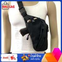 baglike กระเป๋าคาดอก กระเป๋าสะพายเฉียง สำหรับผู้ชาย รุ่น9939 แบบบาง แนบลำตัว ผ้ากันน้ำ [สะพายไหล่ขวา]