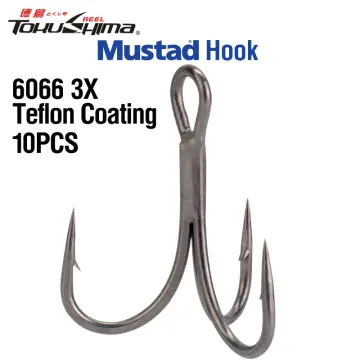 100pcs Fishing Hook Sharp Treble Hooks Size 1 2 4 6 8 10 12 14 Red Black  Silver
