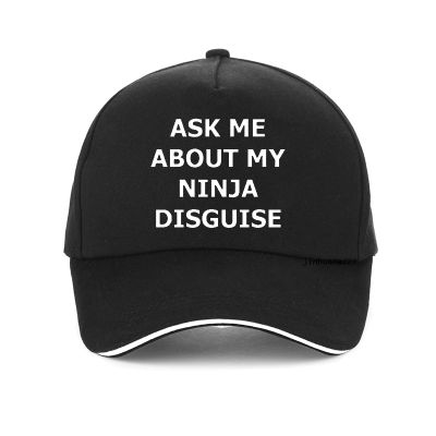 MY BOY JaVale McGee ASK ME ABOUT MY NINJA DISGUISE Funny baseball cap fashion harajuku pop print men Women snapback hat gorras