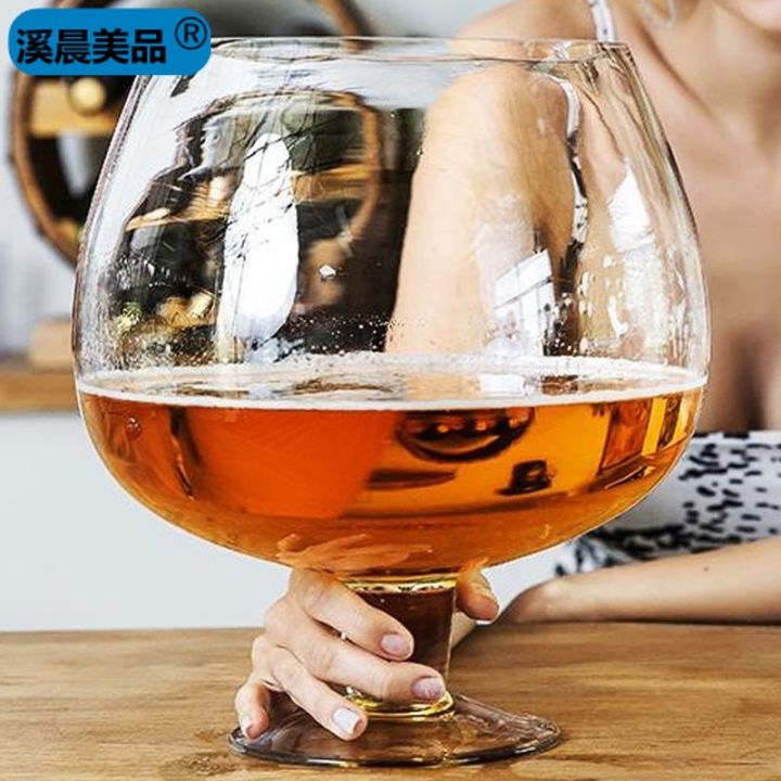 Giant Wine Glass and Beer Mug Combo - 3000ML Extra Large for