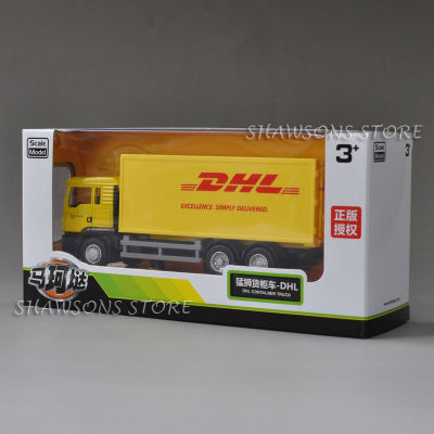 1:64 Scale Diecast Metal MAN TGS 18.400 DHL Container Truck Model Toy Vehicle