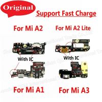 Hot K บอร์ดชาร์จของแท้สำหรับ Xiaomi Mi A1 A2 Lite A3 5X 6X CC9E แท่นชาร์จ PCB ขั้วต่อแผ่นพอร์ตชาร์จ USB อะไหล่