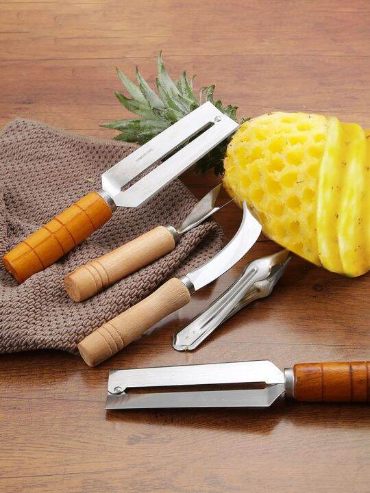 special-knife-for-peeling-pineapples-and-sugar-cane-stainless-steel-peeler-cutting-pineapple-knife-eye-removal-clip-fruit-eye-gouging-tool-jyue