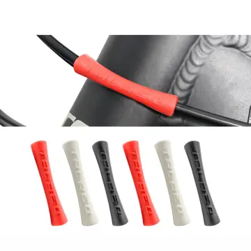 5pcs/set Silicone Bike Cable Spiral Sleeves Housing Brake/Shift