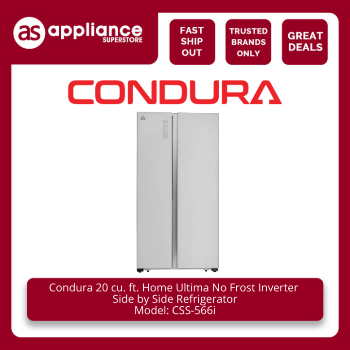 Condura 20 cu. ft. Home Ultima No Frost Inverter Side by Side