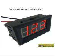 ดิจิตอล โวล์ทมิเตอร์ DC 4.5 - 30.0 V (Mini 0.36in DC 4.5V-30V 2-Wire LED Digital Display Panel Battery Voltmeter)