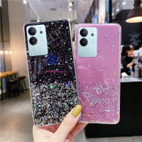 2023ใหม่เคส TPU นิ่มใสแวววาวสำหรับ VIVO V29ซิลิโคนใส V27Pro V27เคสโทรศัพท์มือถือ A78 Oppo NFC ฝาครอบหลังกันกระแทก OPPOA58 4G