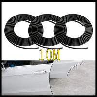 10M Black Moulding Trim แถบยางกันรอยประตูรถยนต์ ยางกันกระแทกขอบประตู สีดำ 5meter (x2 แพ็ค) Car Door Edge Strip Trim Guard Protector รุ่นใหม่ พร้อมเทปกาว 3M ในตัวยาง