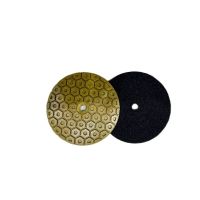 4Pcs/Set 4 Inch 100mm Diamond Polishing Pads Copper Metal Bond Wet Polishing Pad For Granite Marble Stone Grinding Disc