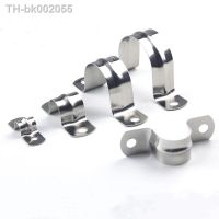 ❃✢ 5/10Pcs 304 Stainless Steel Thickened Ohm Tube Card U Type Water Pipe Clamp Pipe Card Horseback Saddle Clamp Throat Hoop Bracket