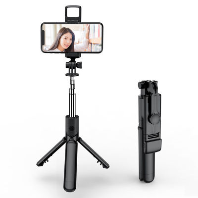 Wiireless แบบพกพาศัพท์ขาตั้งกล้องสำหรับศัพท์มือถือ Selfie Stick พร้อมรีโมท escopic Bluetooth Stick สำหรับสมาร์ทโฟน