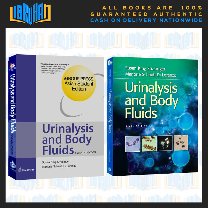 Urinalysis And Body Fluids Sixth And Seventh Edition Susan King Strasinger Marjorie Schaub Di 9930