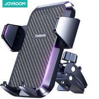 Joyroom Car Mobile Phone Holder Military-Grade Protection Phone Mount GPS Smart Big Cellphone Thick HandFree Air Vent Car Mount Car Mounts