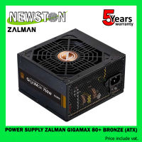 POWER SUPPLY (อุปกรณ์จ่ายไฟ) ZALMAN GIGAMAX 650W,750W 80+ BRONZE ZM650-GVII,ZM750-GVII (ATX)